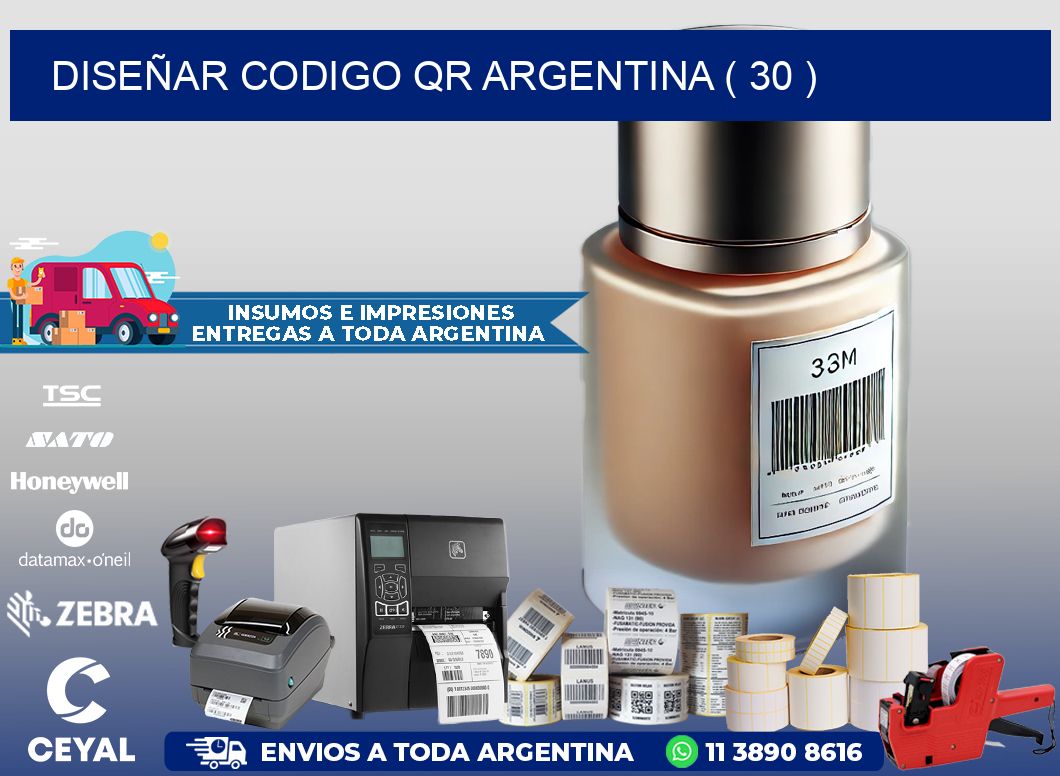 DISEÑAR CODIGO QR ARGENTINA ( 30 )