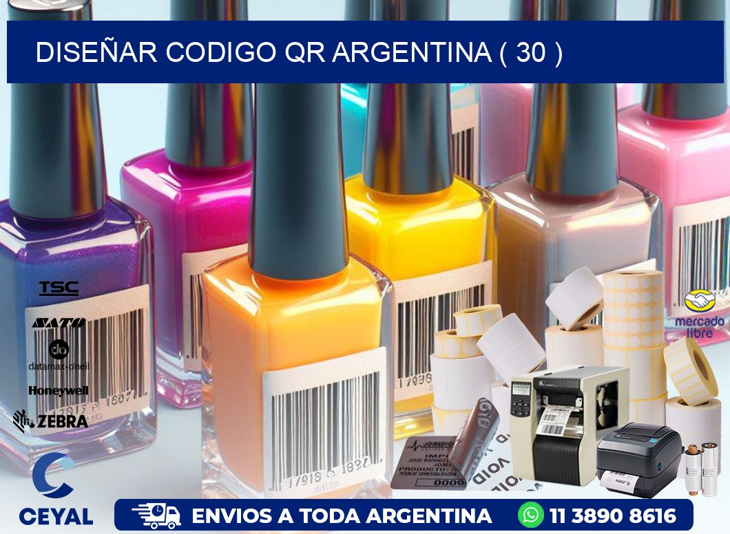 DISEÑAR CODIGO QR ARGENTINA ( 30 )