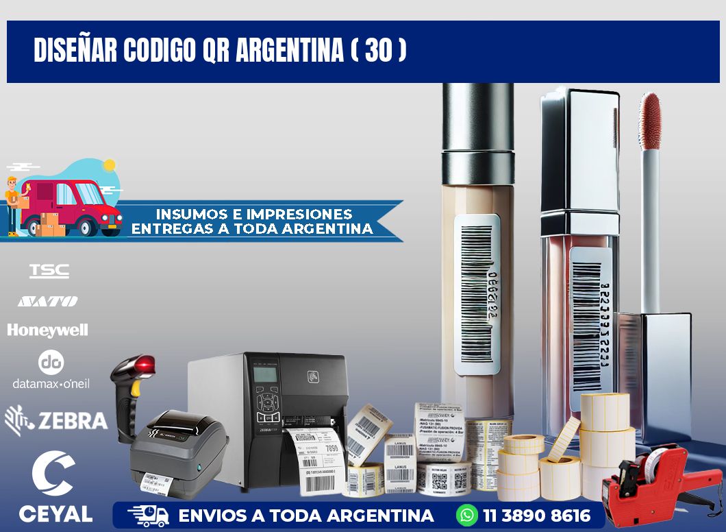 DISEÑAR CODIGO QR ARGENTINA ( 30 )