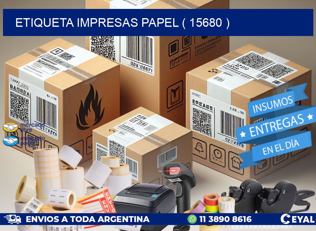 ETIQUETA IMPRESAS PAPEL ( 15680 )