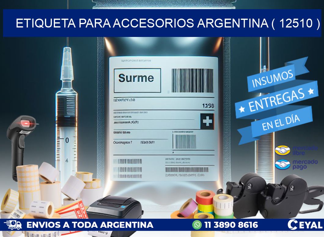 ETIQUETA PARA ACCESORIOS ARGENTINA ( 12510 )