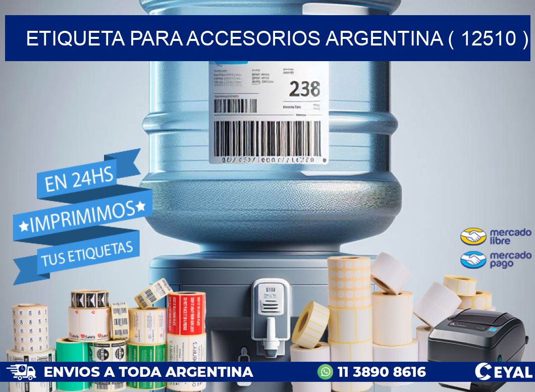 ETIQUETA PARA ACCESORIOS ARGENTINA ( 12510 )