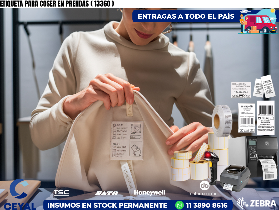 ETIQUETA PARA COSER EN PRENDAS ( 13360 )