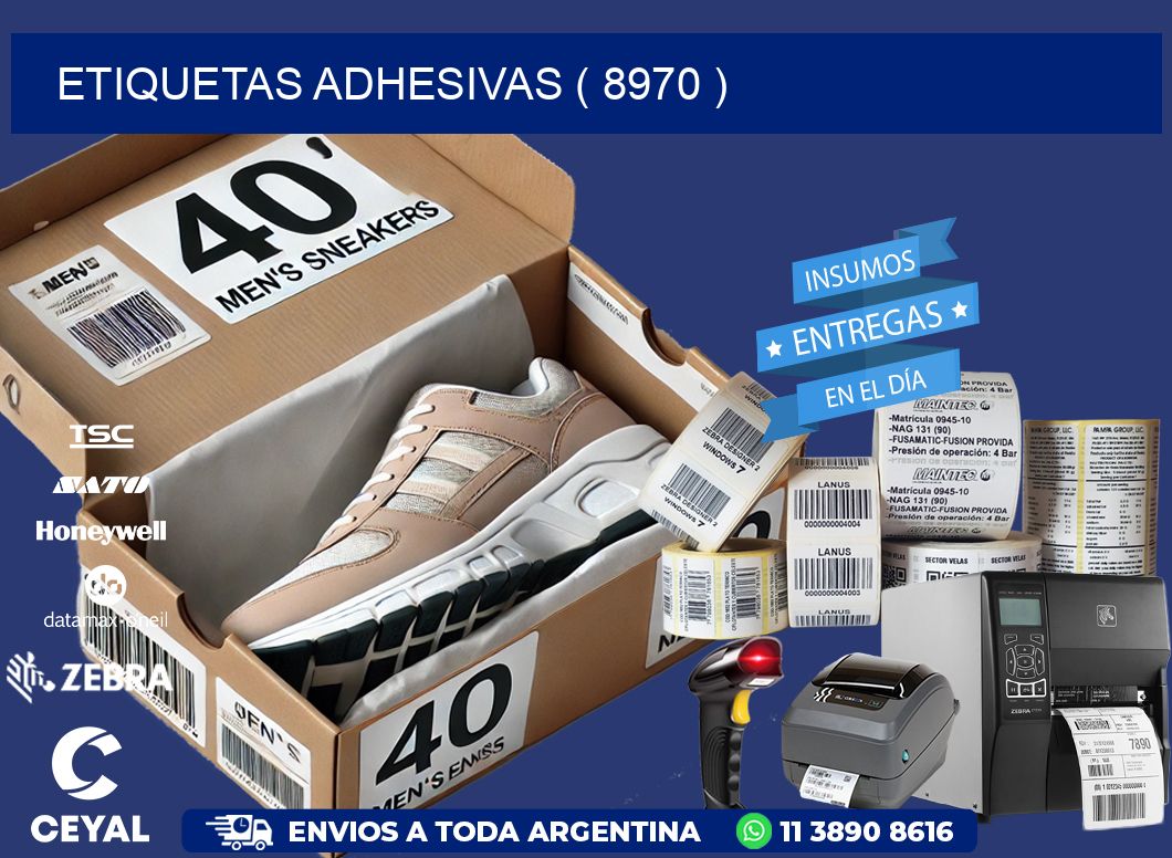 ETIQUETAS ADHESIVAS ( 8970 )