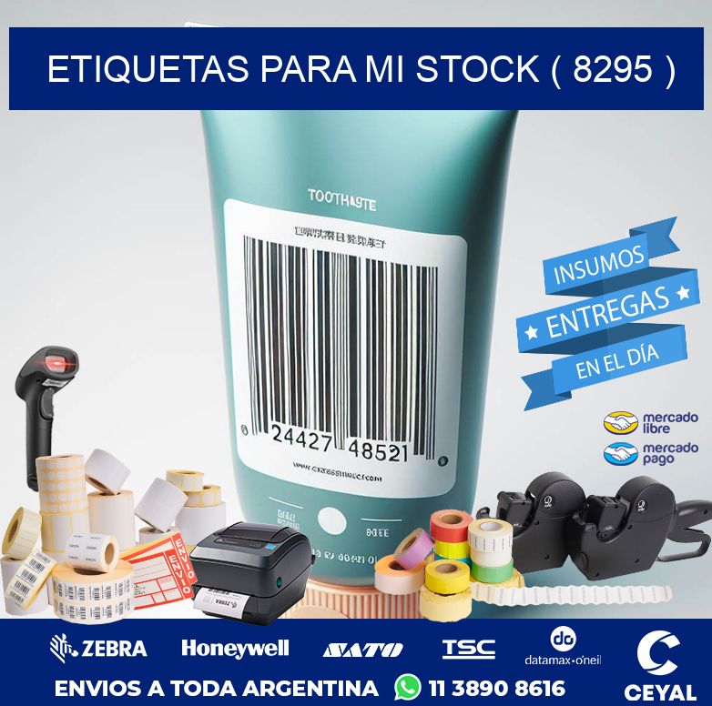 ETIQUETAS PARA MI STOCK ( 8295 )