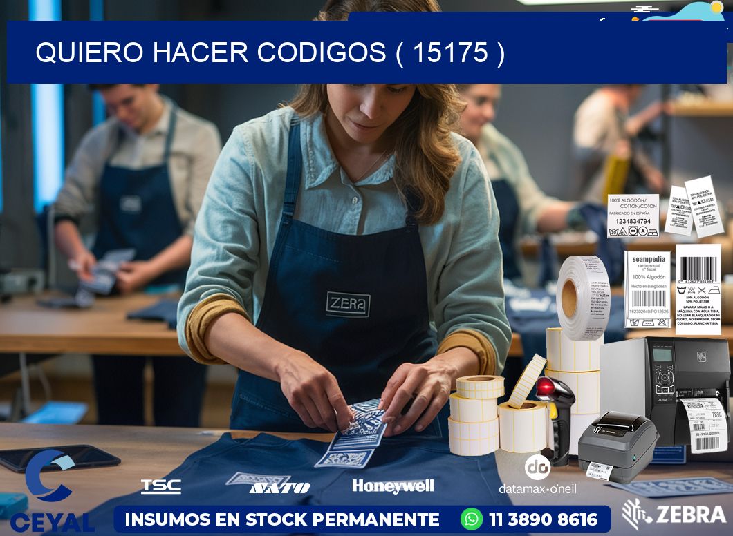 QUIERO HACER CODIGOS ( 15175 )