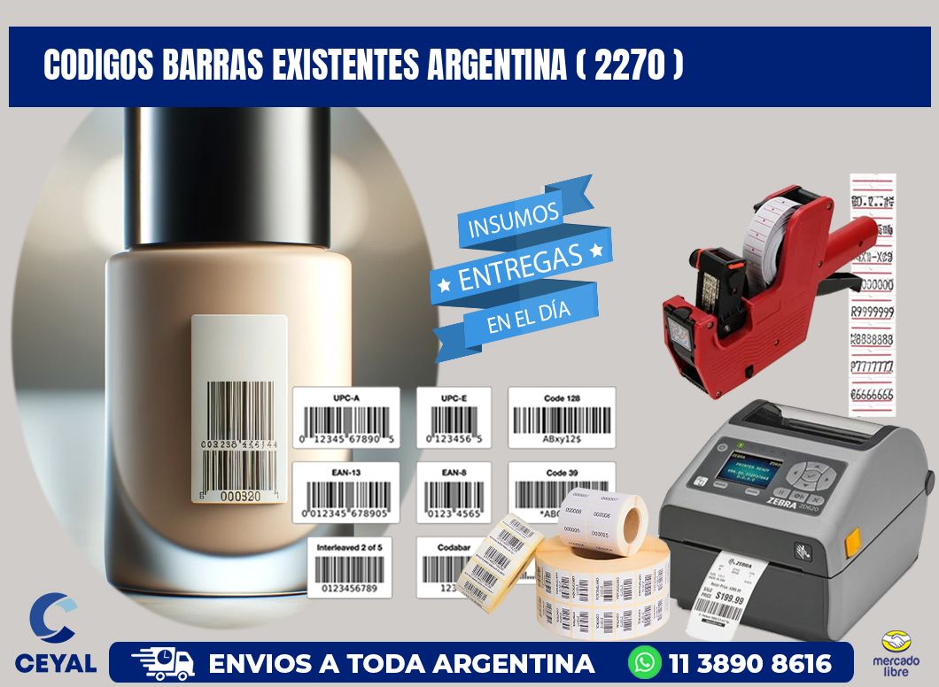 codigos barras existentes argentina ( 2270 )