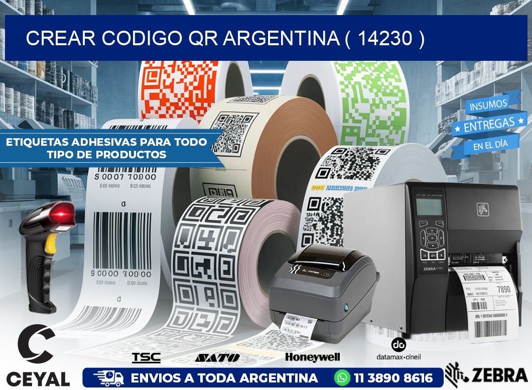 crear codigo qr argentina ( 14230 )