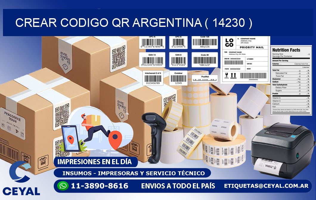 crear codigo qr argentina ( 14230 )