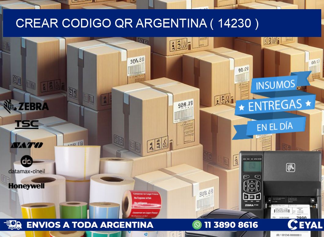 crear codigo qr argentina ( 14230 )