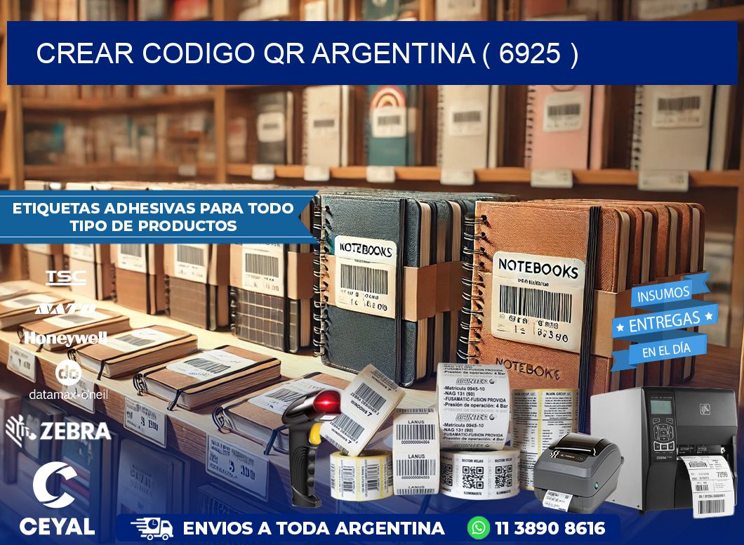 crear codigo qr argentina ( 6925 )