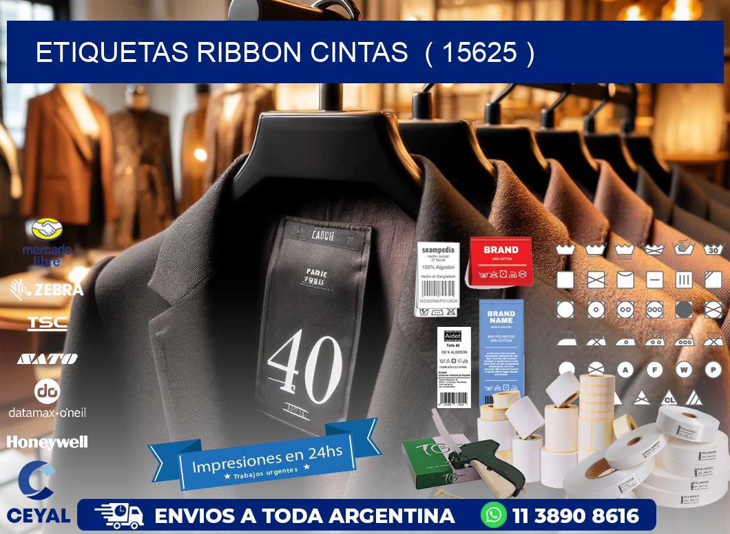 etiquetas ribbon cintas  ( 15625 )