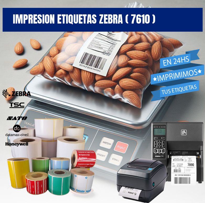 impresion etiquetas zebra ( 7610 )