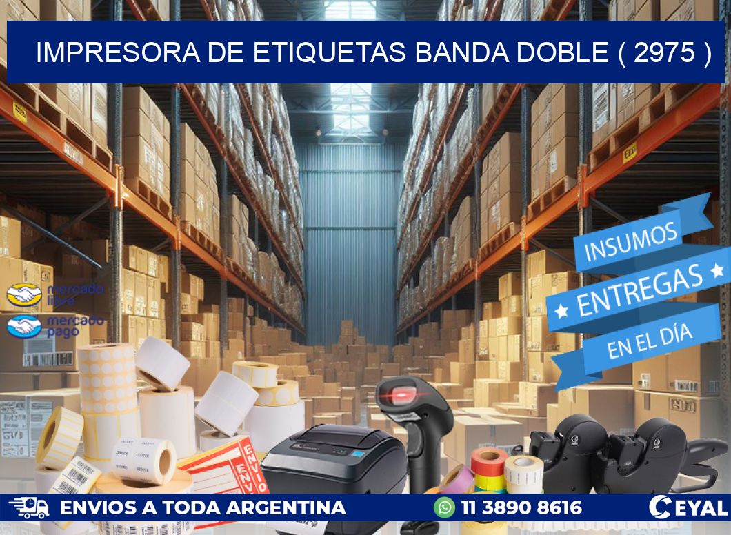 impresora de etiquetas banda doble ( 2975 )