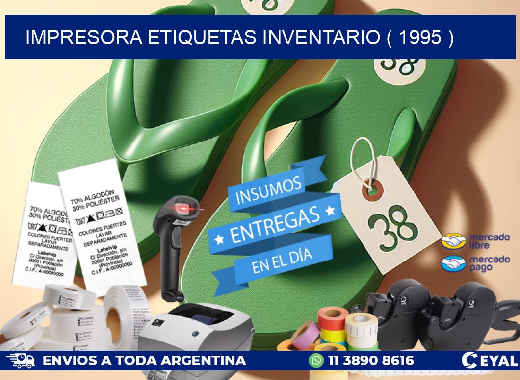 impresora etiquetas inventario ( 1995 )