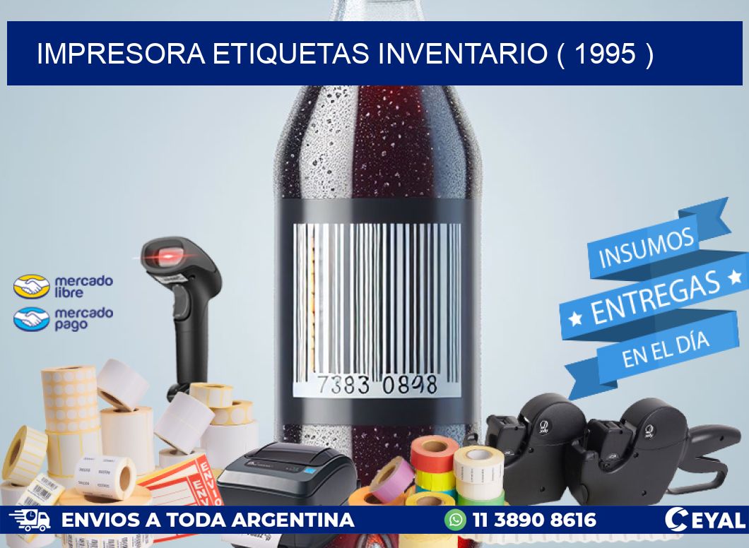 impresora etiquetas inventario ( 1995 )