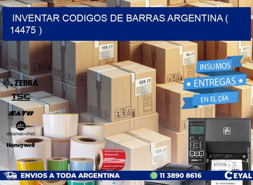 inventar codigos de barras argentina ( 14475 )