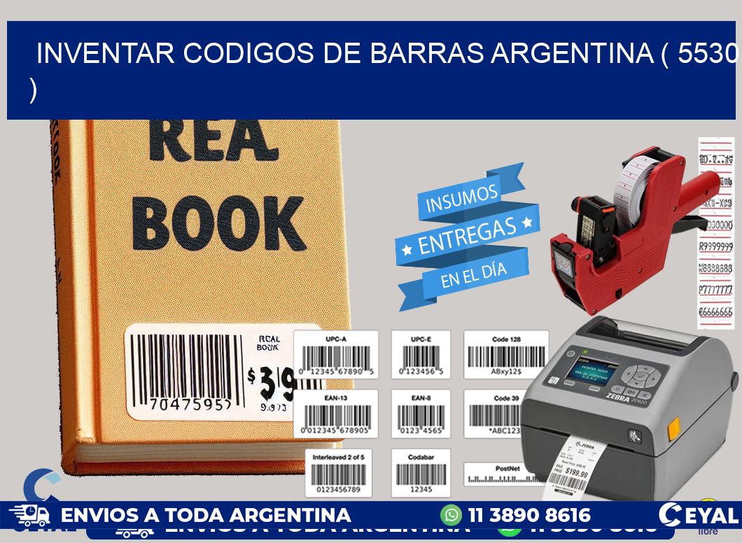 inventar codigos de barras argentina ( 5530 )