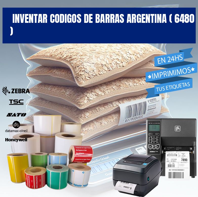 inventar codigos de barras argentina ( 6480 )