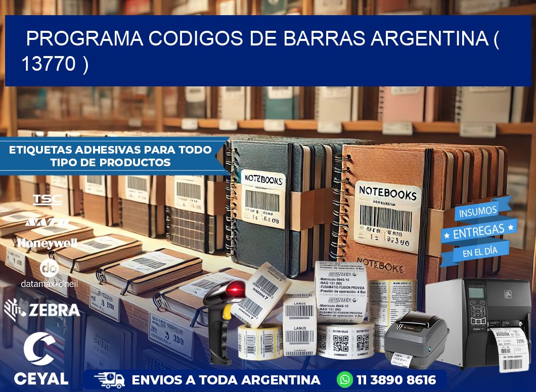 programa codigos de barras argentina ( 13770 )