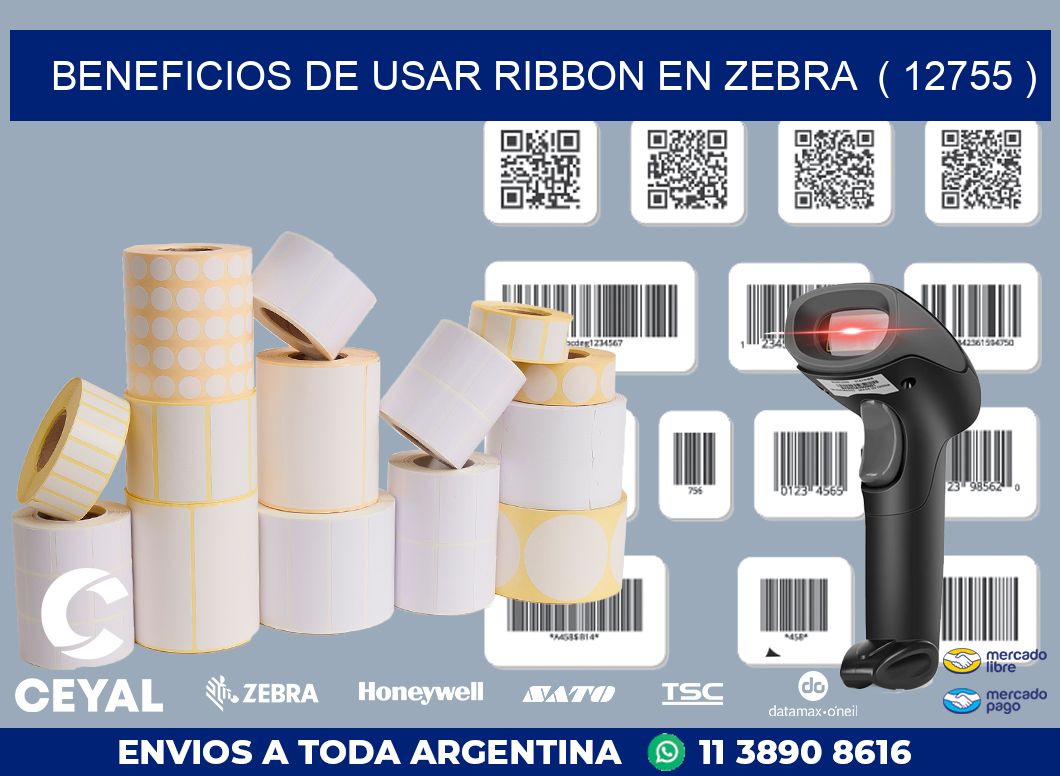 BENEFICIOS DE USAR RIBBON EN ZEBRA  ( 12755 )