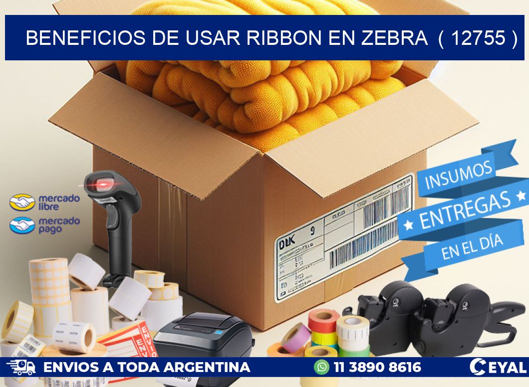 BENEFICIOS DE USAR RIBBON EN ZEBRA  ( 12755 )