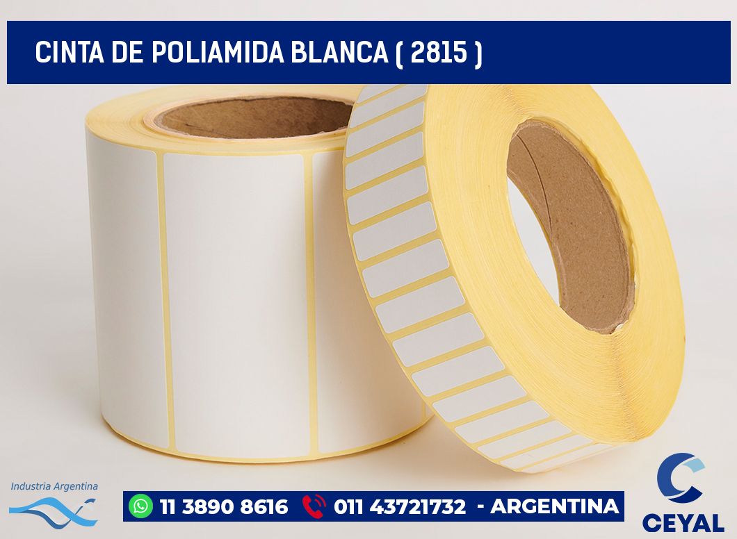 CINTA DE POLIAMIDA BLANCA ( 2815 )