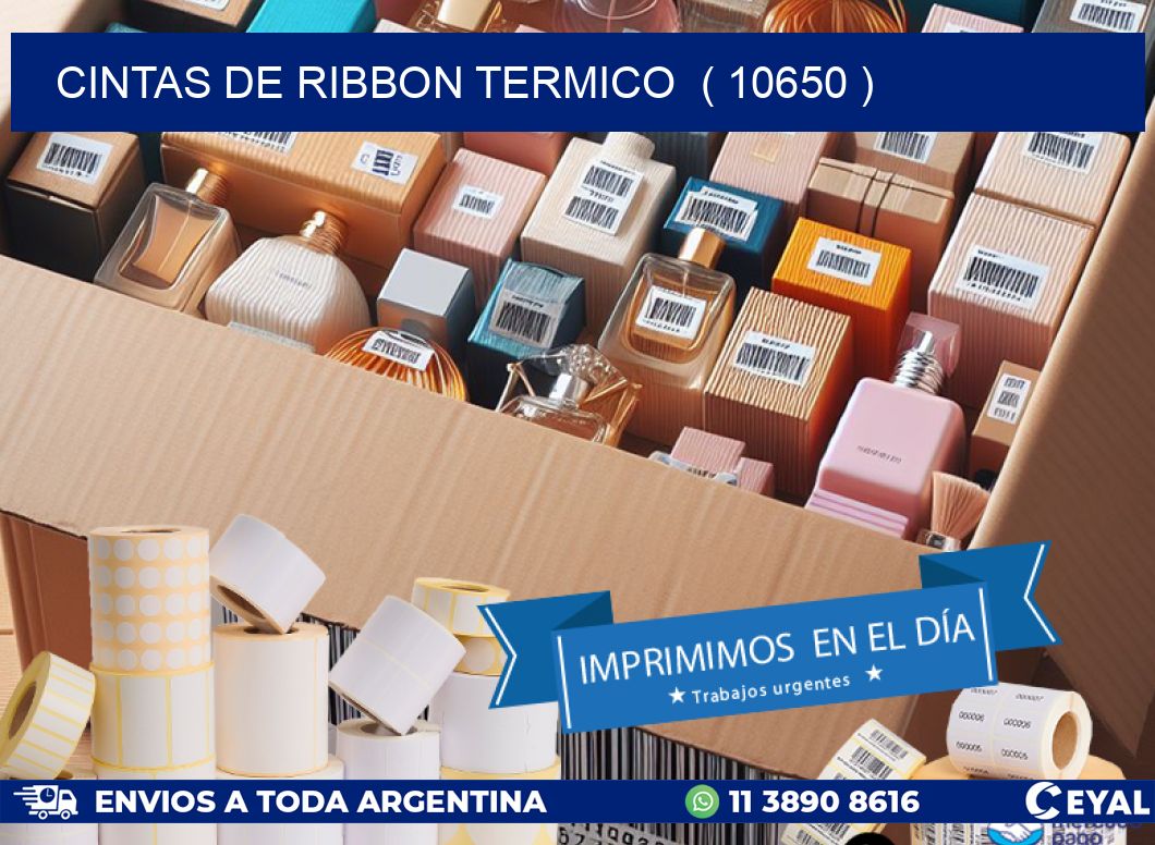 CINTAS DE RIBBON TERMICO  ( 10650 )