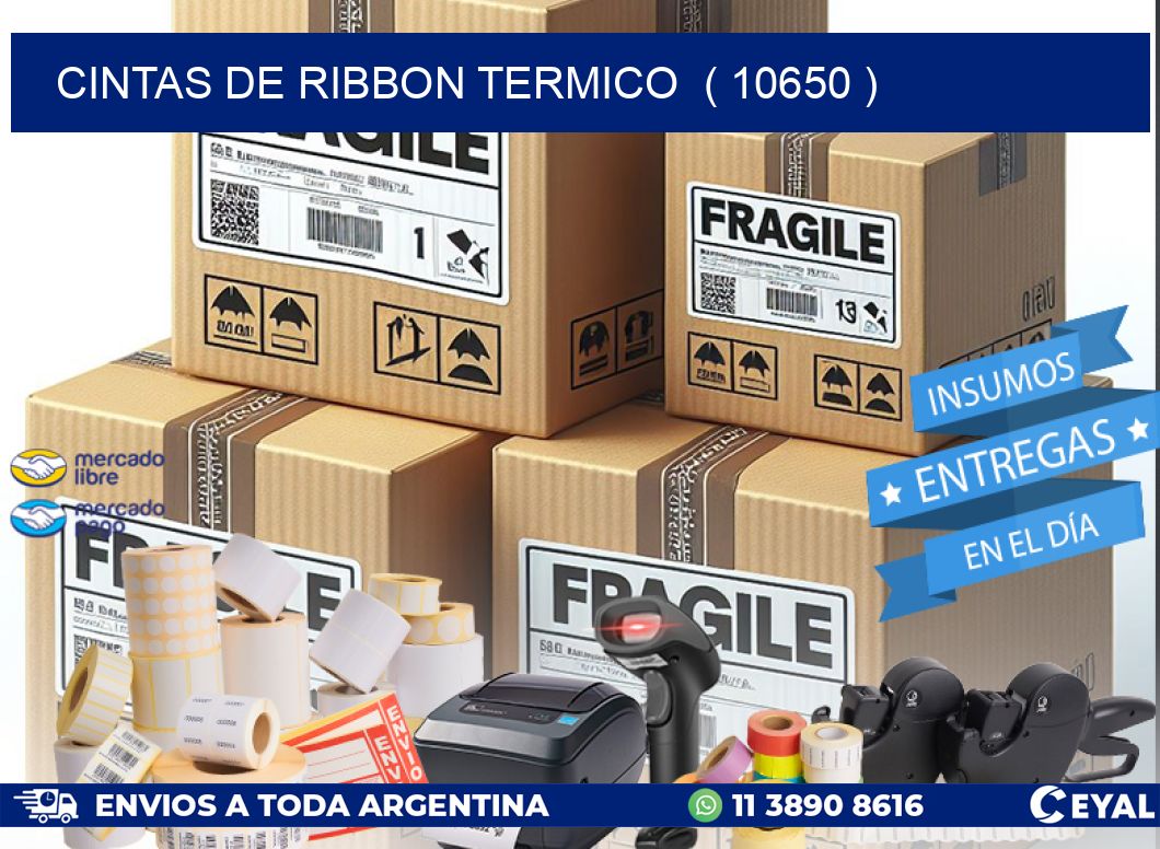 CINTAS DE RIBBON TERMICO  ( 10650 )