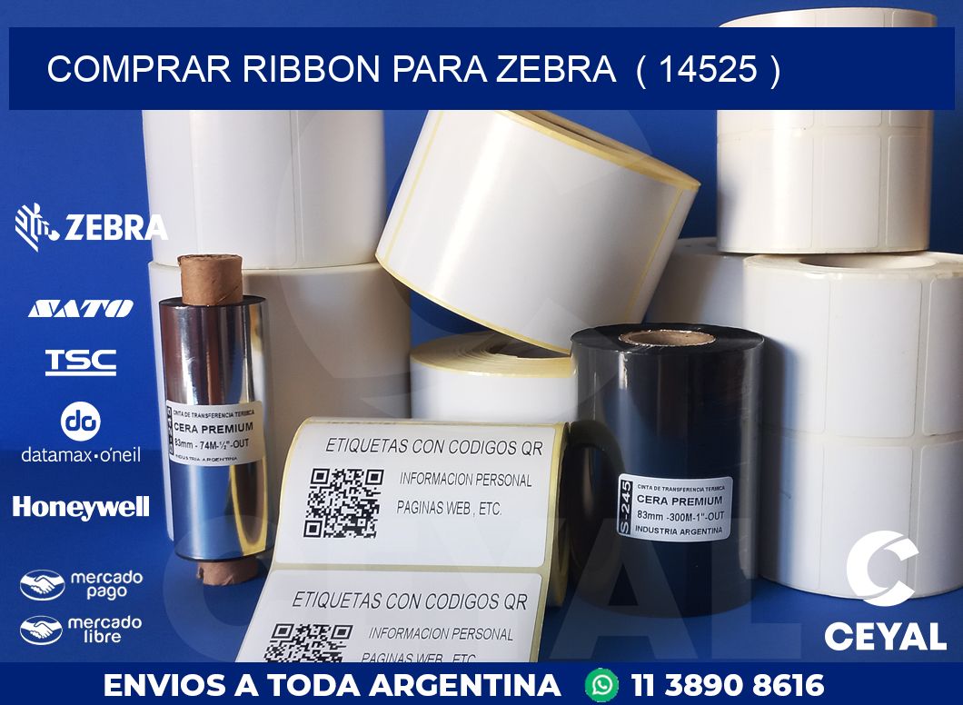 COMPRAR RIBBON PARA ZEBRA  ( 14525 )