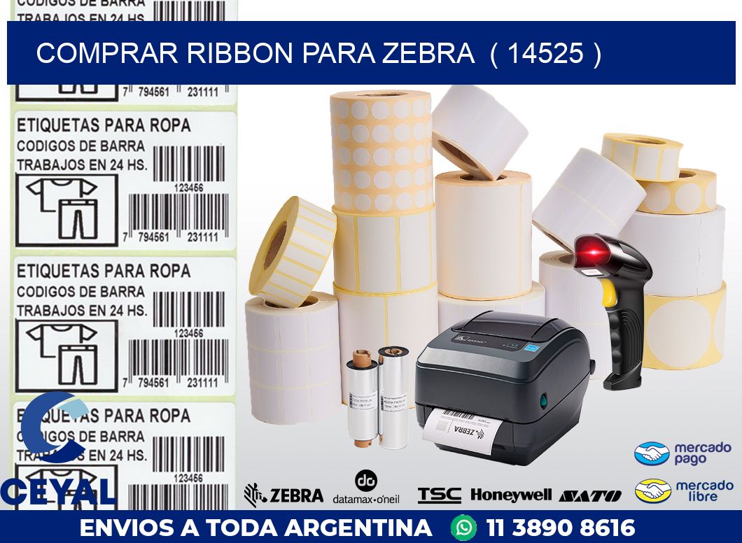 COMPRAR RIBBON PARA ZEBRA  ( 14525 )