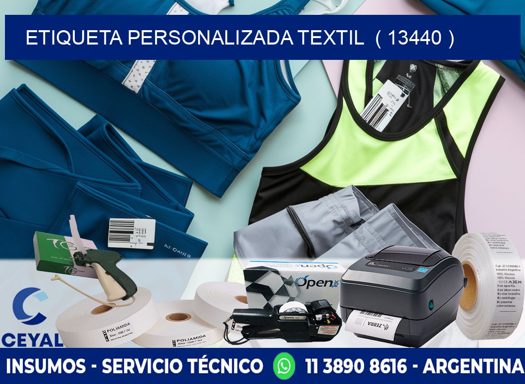 ETIQUETA PERSONALIZADA TEXTIL  ( 13440 )