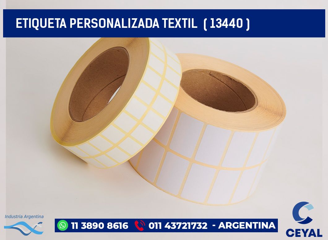 ETIQUETA PERSONALIZADA TEXTIL  ( 13440 )