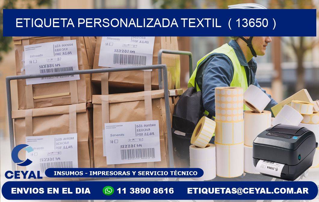 ETIQUETA PERSONALIZADA TEXTIL  ( 13650 )