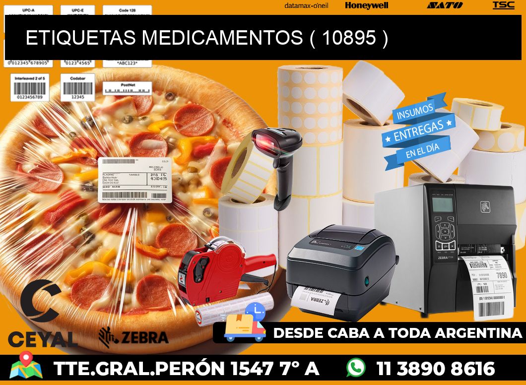 ETIQUETAS MEDICAMENTOS ( 10895 )