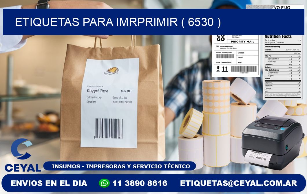 ETIQUETAS PARA IMRPRIMIR ( 6530 )