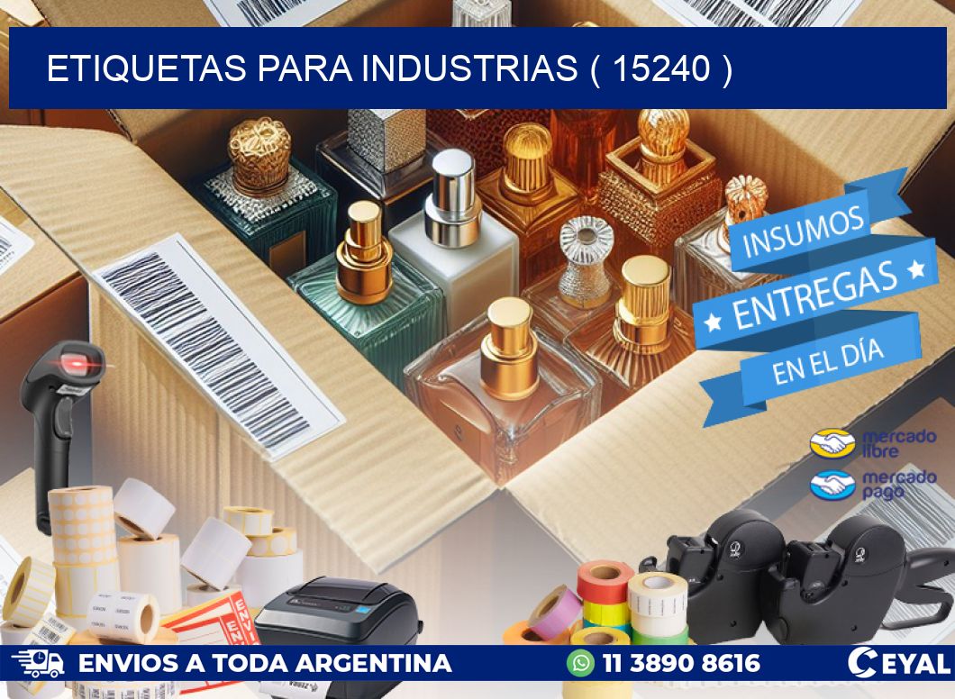 ETIQUETAS PARA INDUSTRIAS ( 15240 )