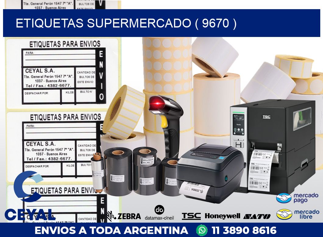 ETIQUETAS SUPERMERCADO ( 9670 )