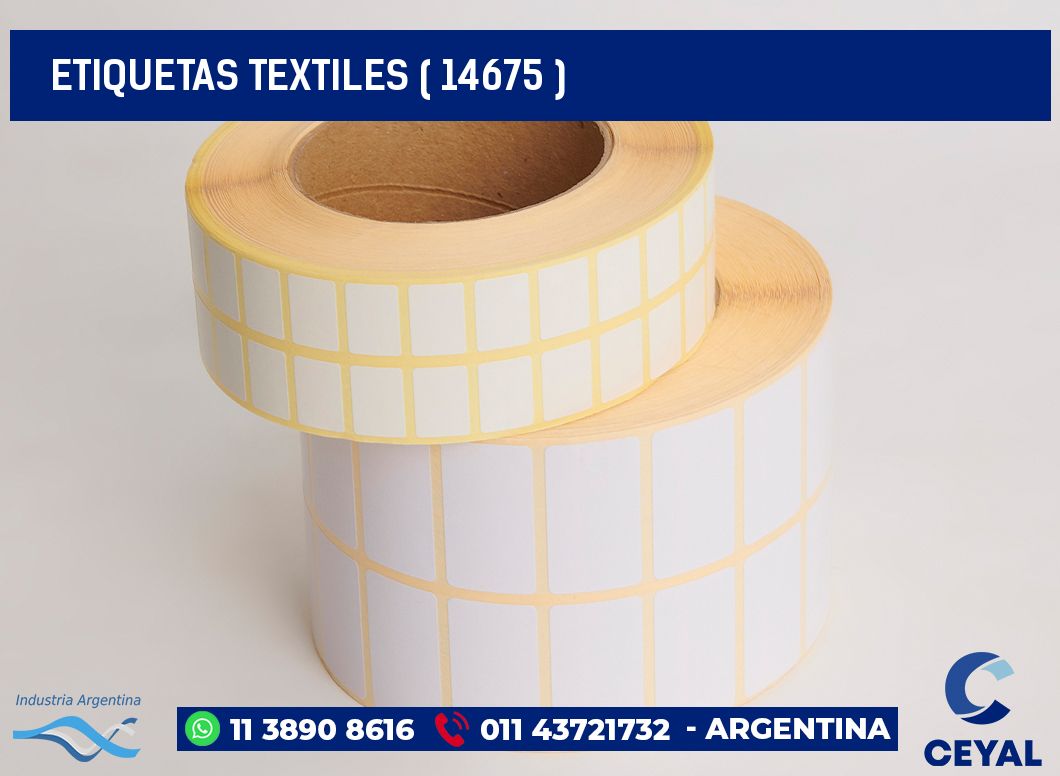 ETIQUETAS TEXTILES ( 14675 )