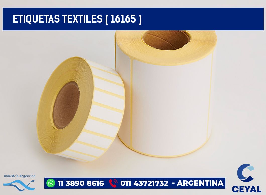 ETIQUETAS TEXTILES ( 16165 )