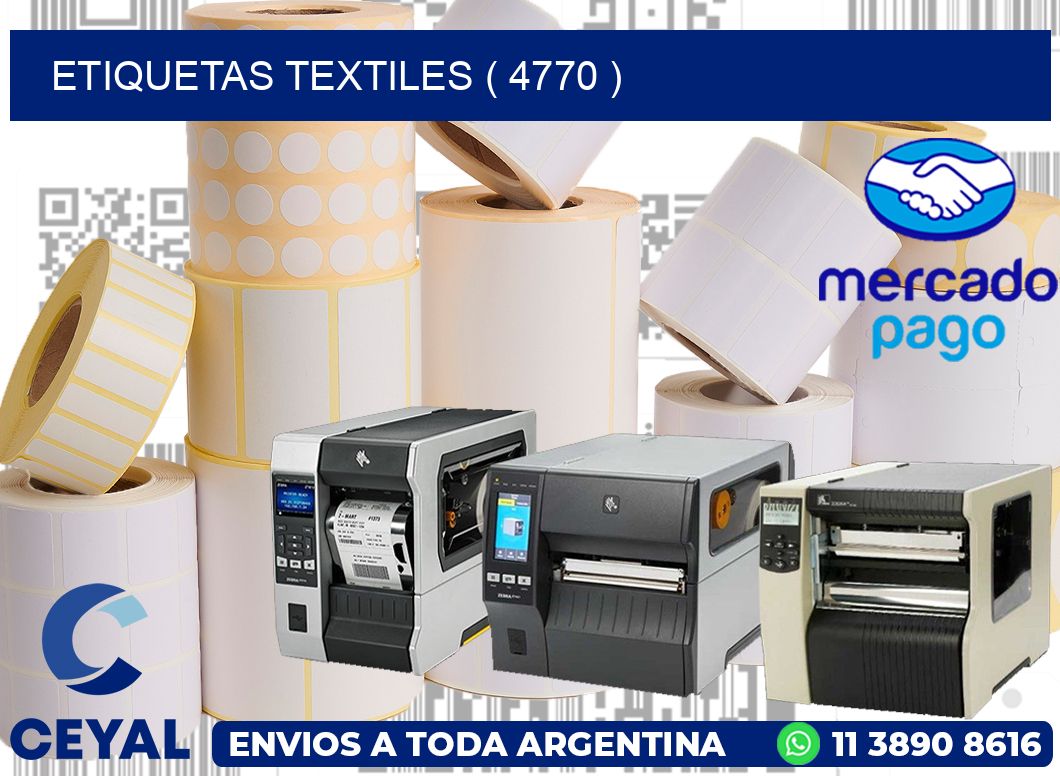 ETIQUETAS TEXTILES ( 4770 )