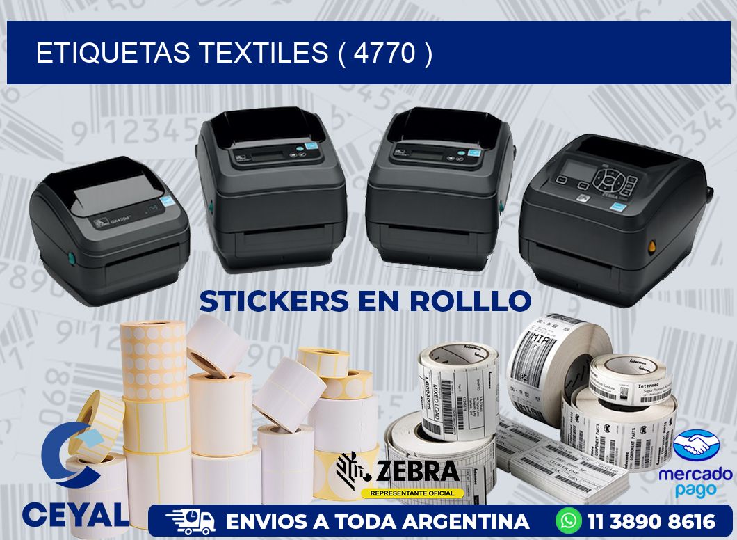 ETIQUETAS TEXTILES ( 4770 )