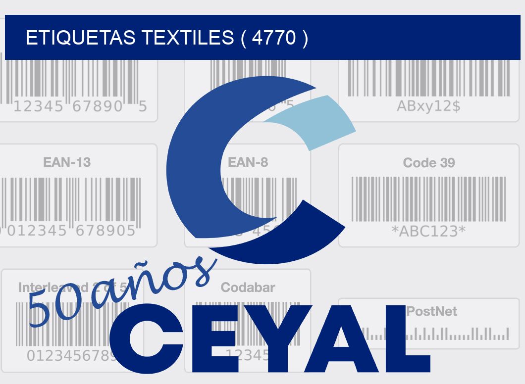 ETIQUETAS TEXTILES ( 4770 )