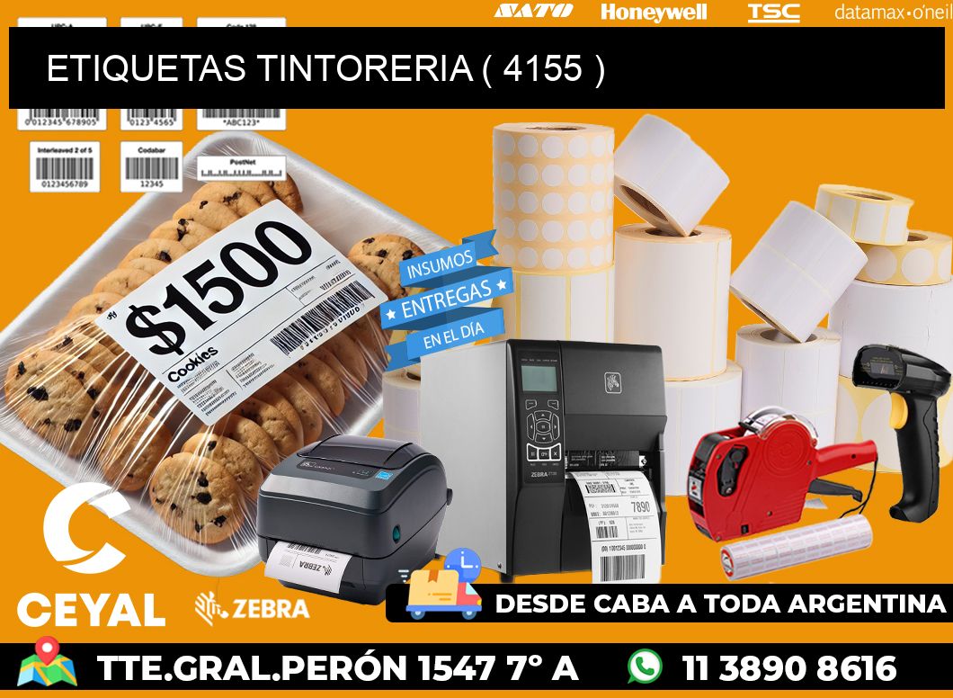 ETIQUETAS TINTORERIA ( 4155 )