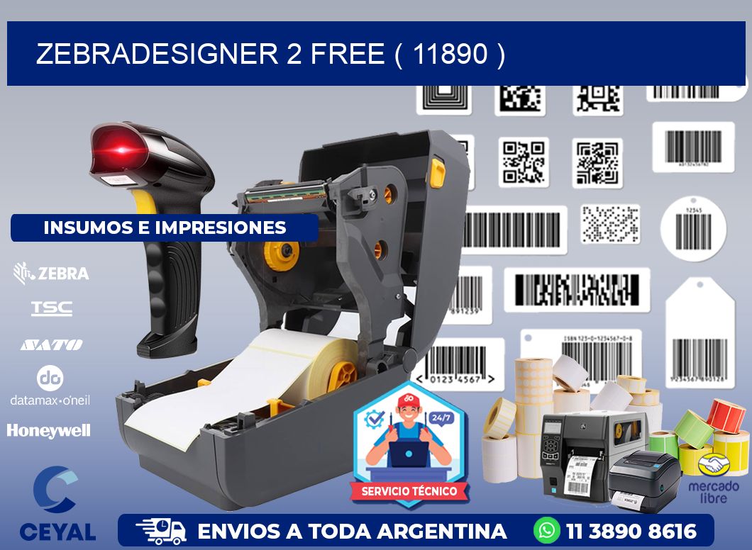 ZEBRADESIGNER 2 FREE ( 11890 )