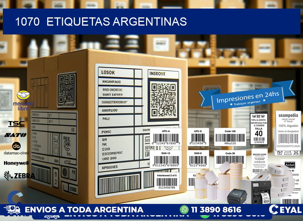 1070  ETIQUETAS ARGENTINAS