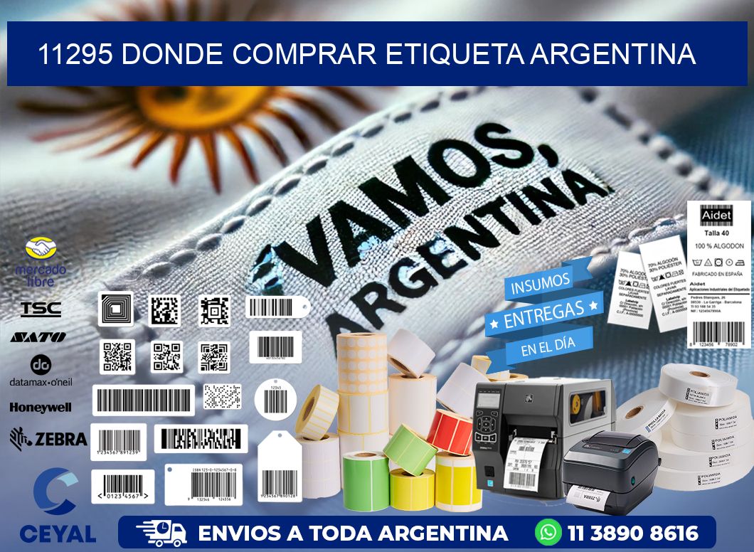 11295 DONDE COMPRAR ETIQUETA ARGENTINA