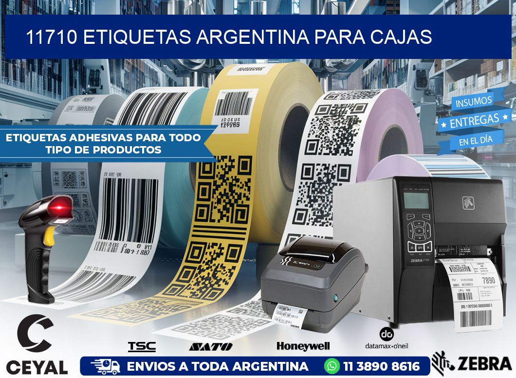 11710 ETIQUETAS ARGENTINA PARA CAJAS