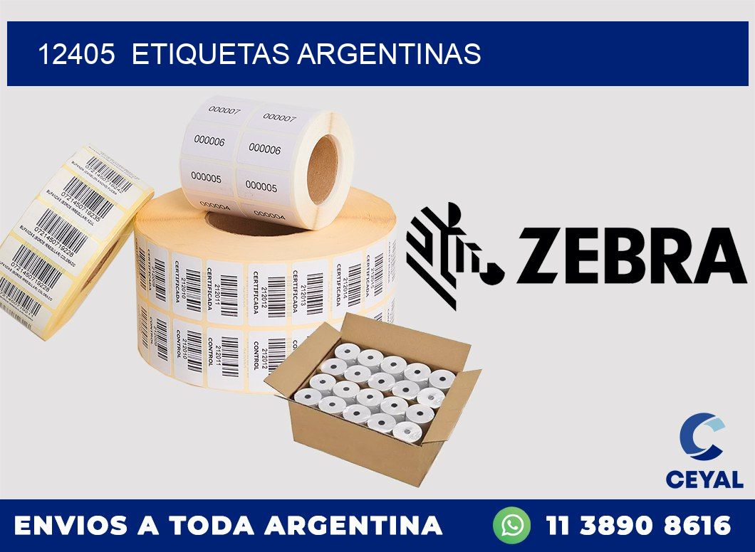 12405  ETIQUETAS ARGENTINAS