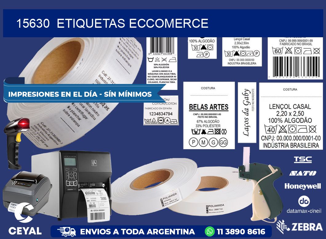 15630  ETIQUETAS ECCOMERCE